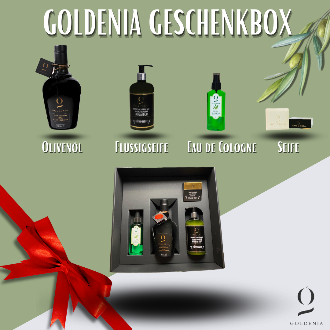 Goldenia Geschenkbox - Geschenkset