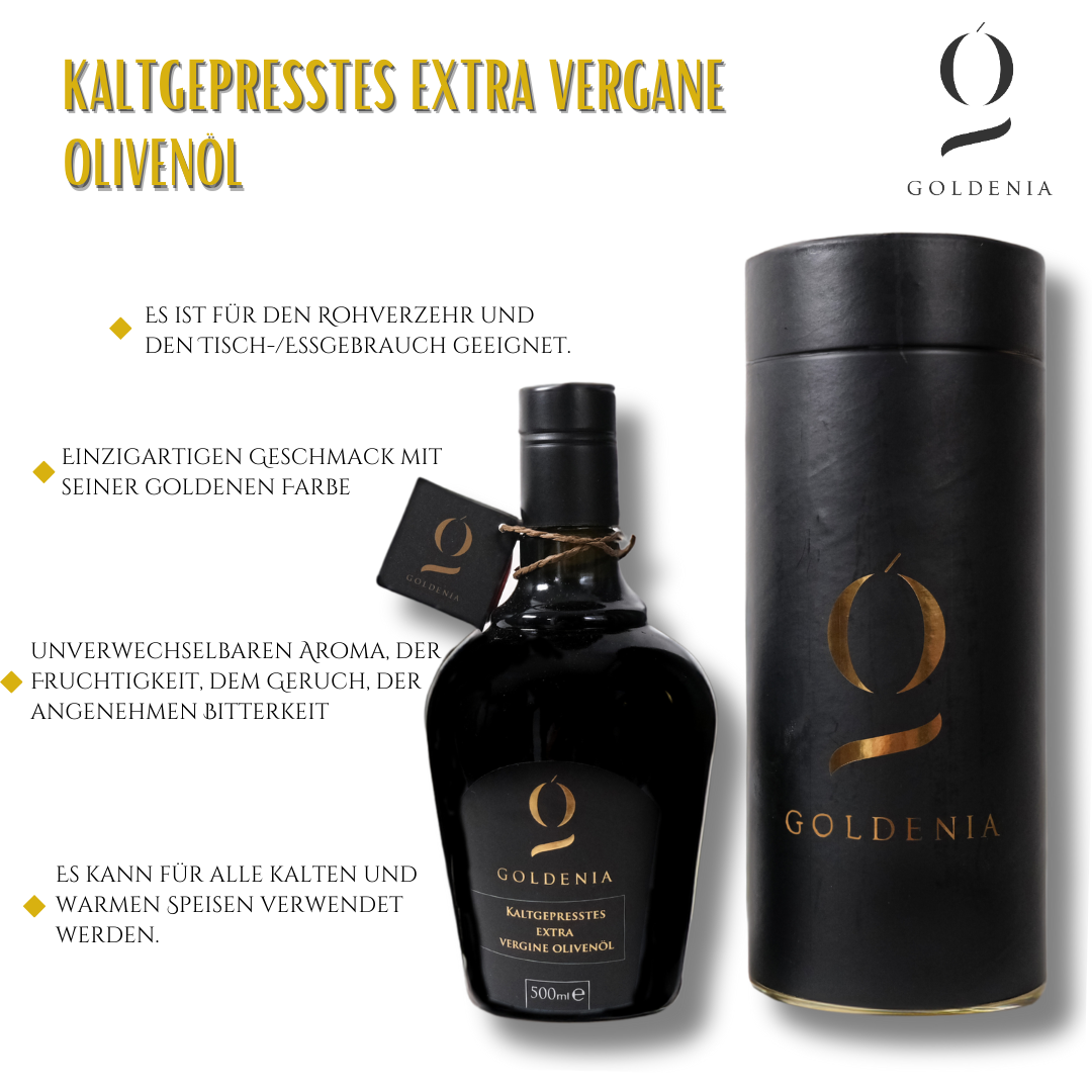 Goldenia Kaltgepresstes Extra Vergine Olivenöl